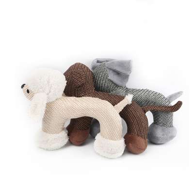 2020 Design Plush Animal Stuffed Doll Pet Toy Eco-Friendly Dog Chew Toy